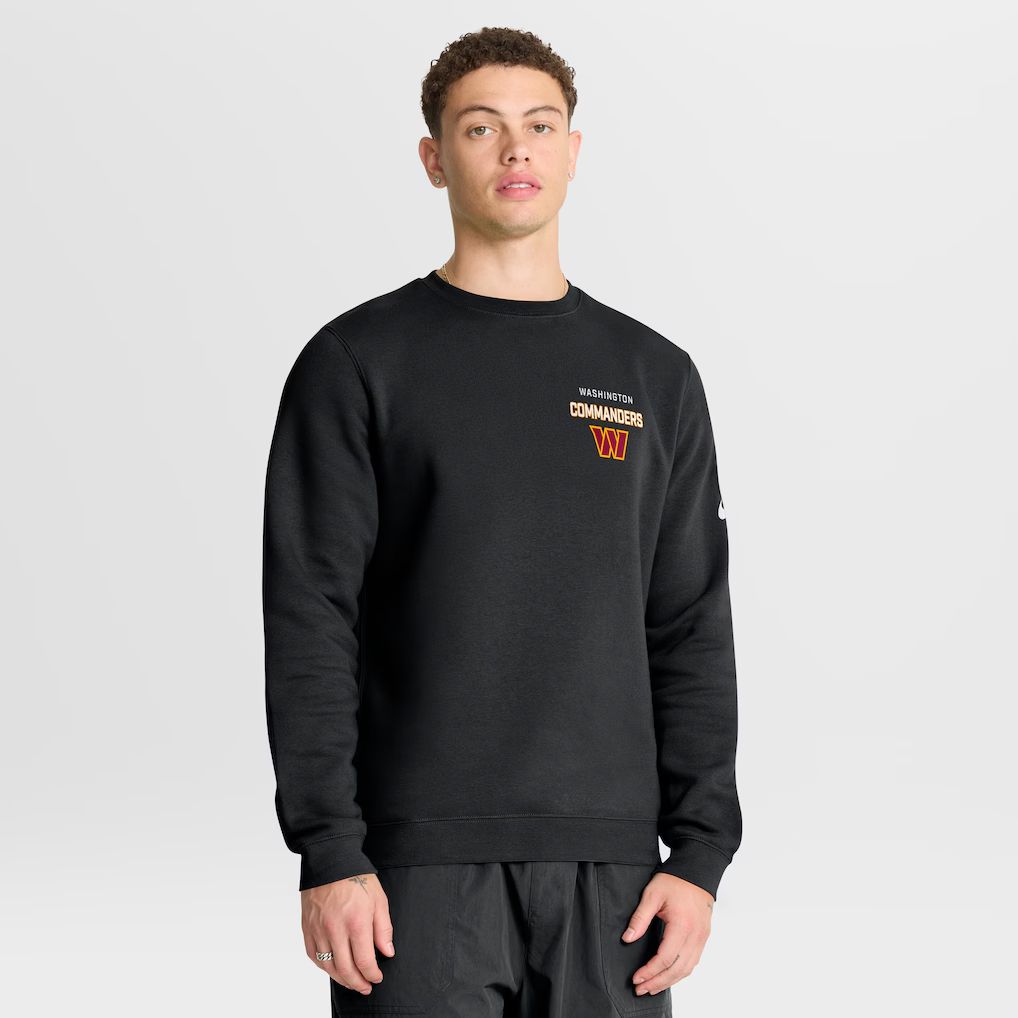 2026 NFL Washington Commanders round-neck sweatshirt 02->washington commanders->NFL Jersey